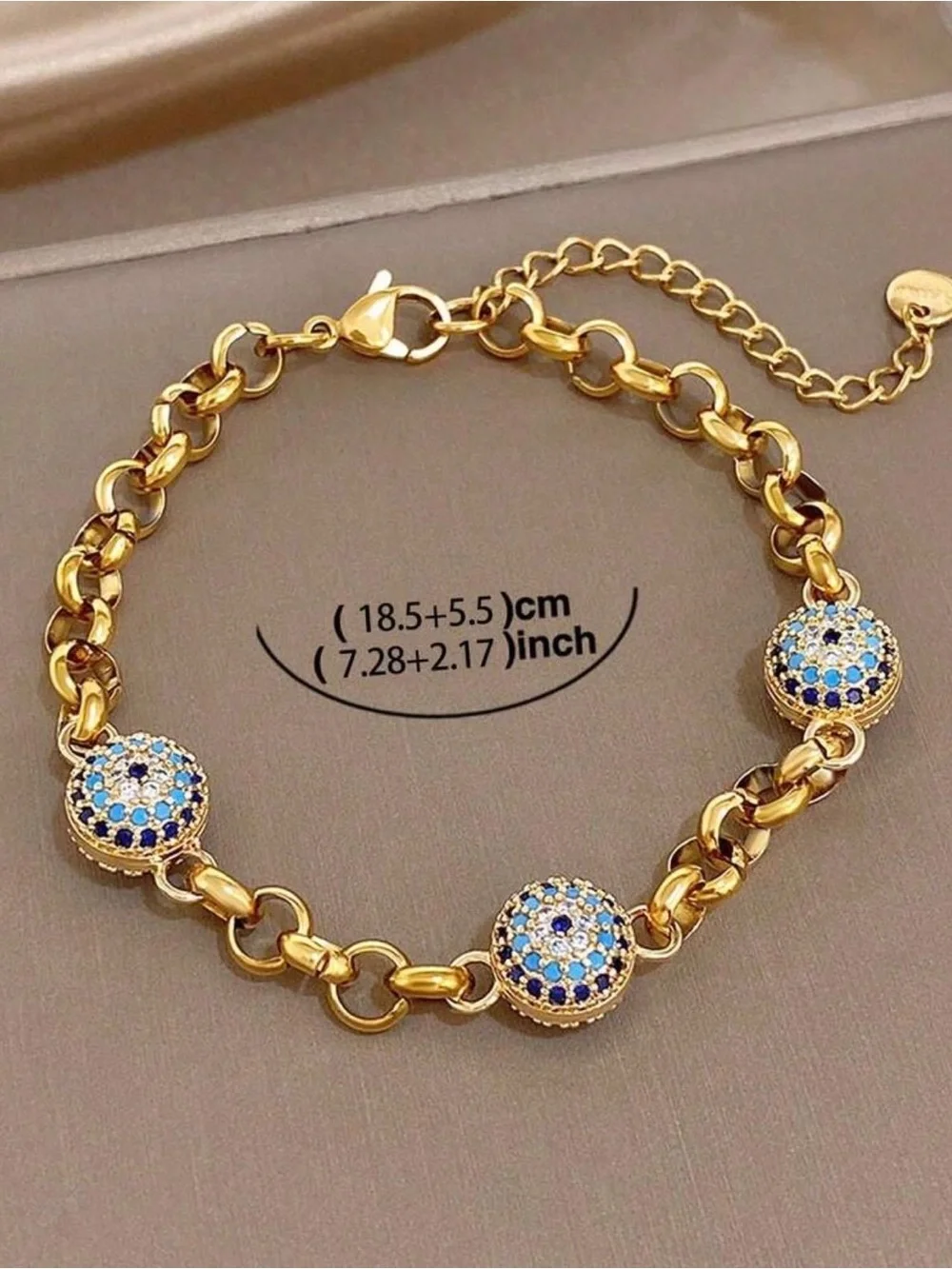 Anthropologie gold tone