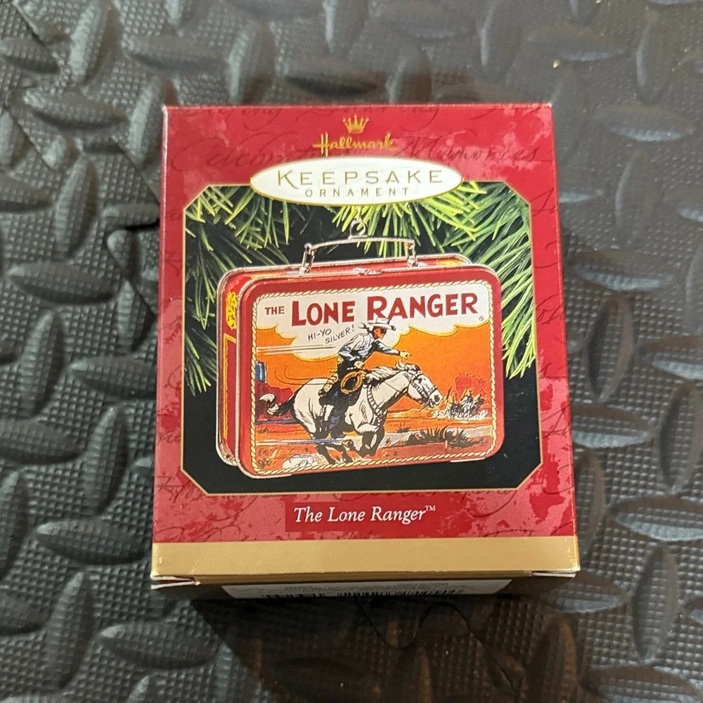 Hallmark 1997 The Lone Ranger Lunch School-box Ornament