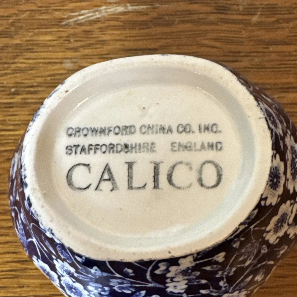 Staffordshire crownford calico