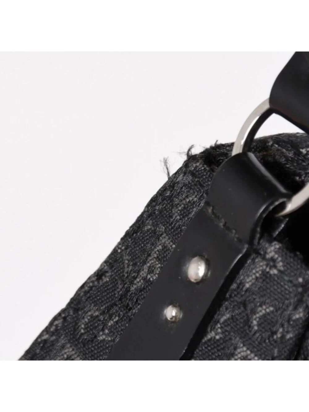 Dior Bondage Bag Trotter Pattern Galliano