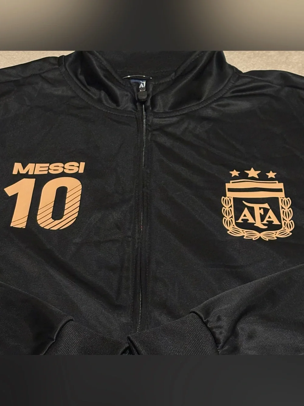 Aregentina Futbol Association clean black