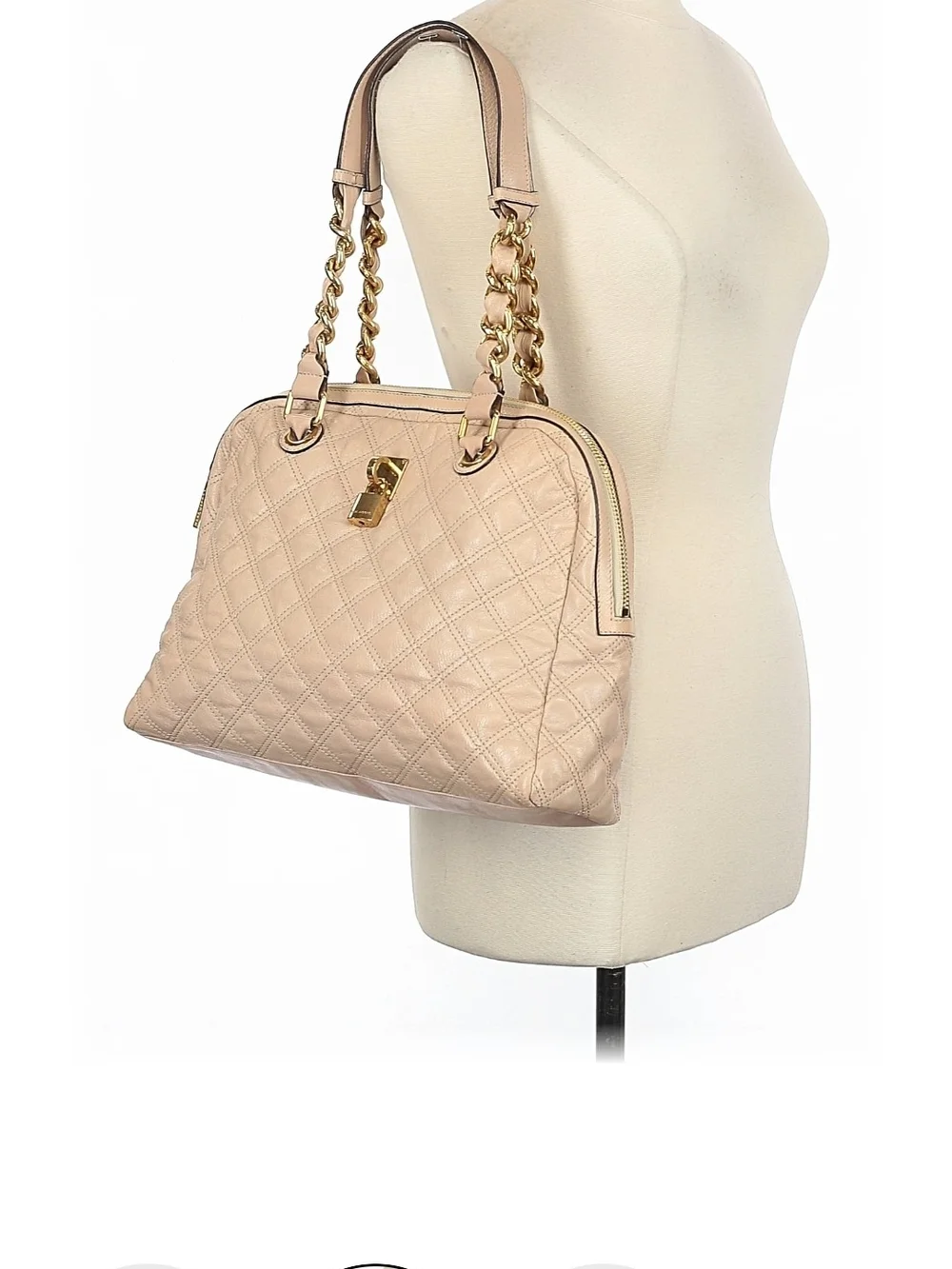 Marc Jacobs quilted beige