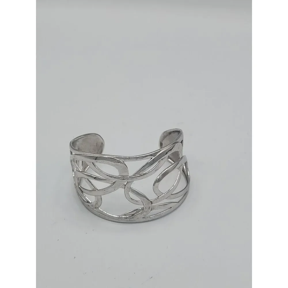 Classic Treasure Sterling Silver Cuff Bracelet