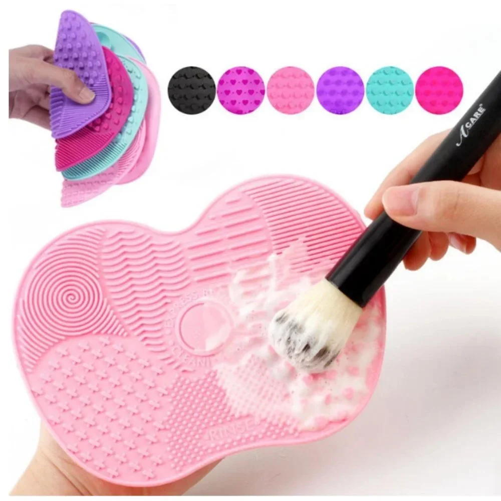 Scrubbing Pad Cosmetic Brush Cleaning Pad‎