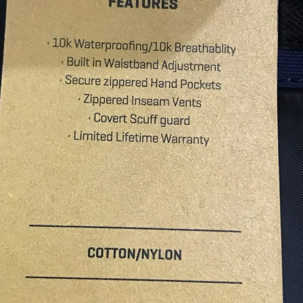 Dakine approximate measurements