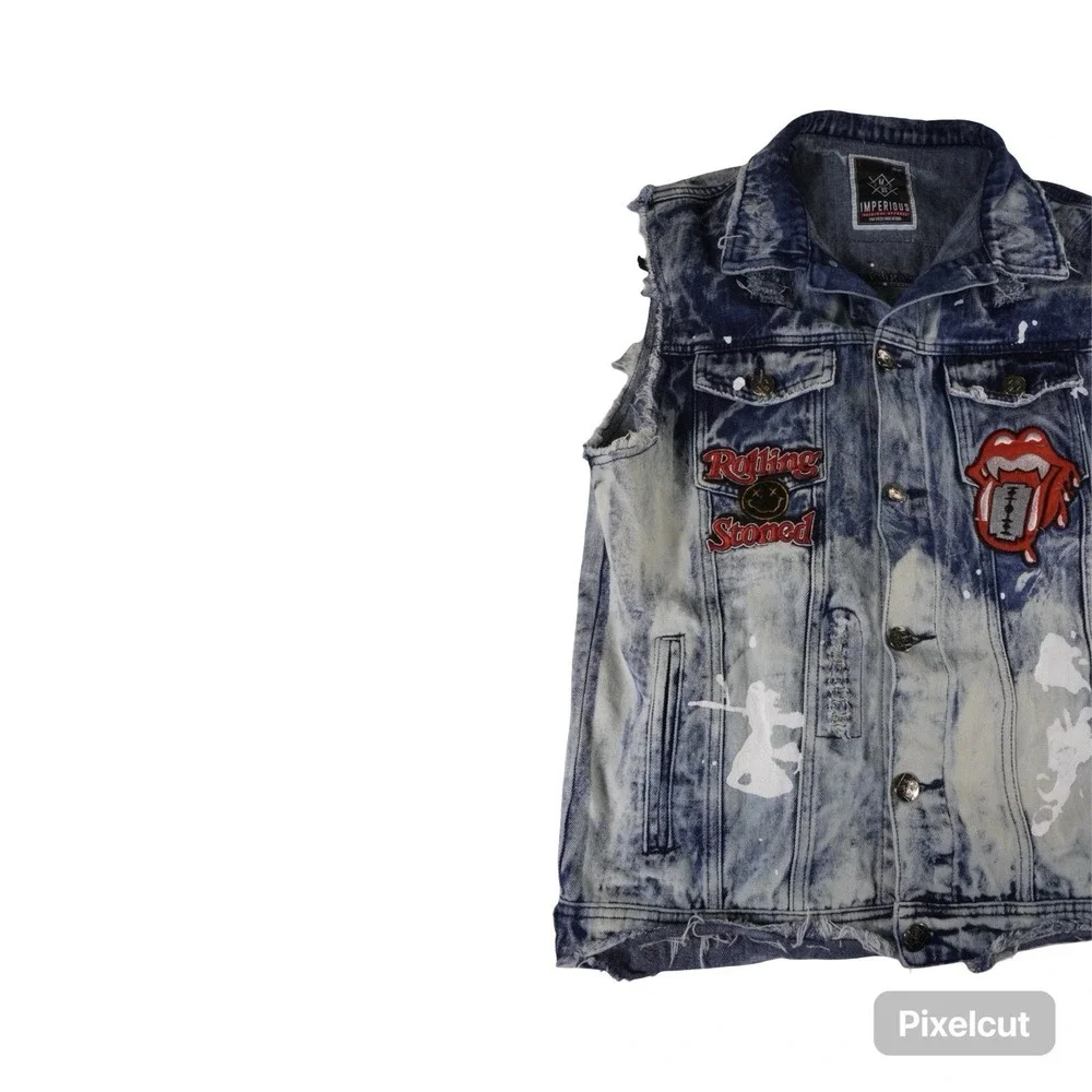Imperious denim vest