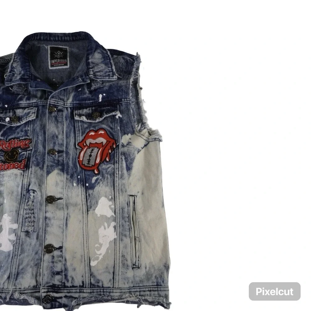 Imperious denim vest