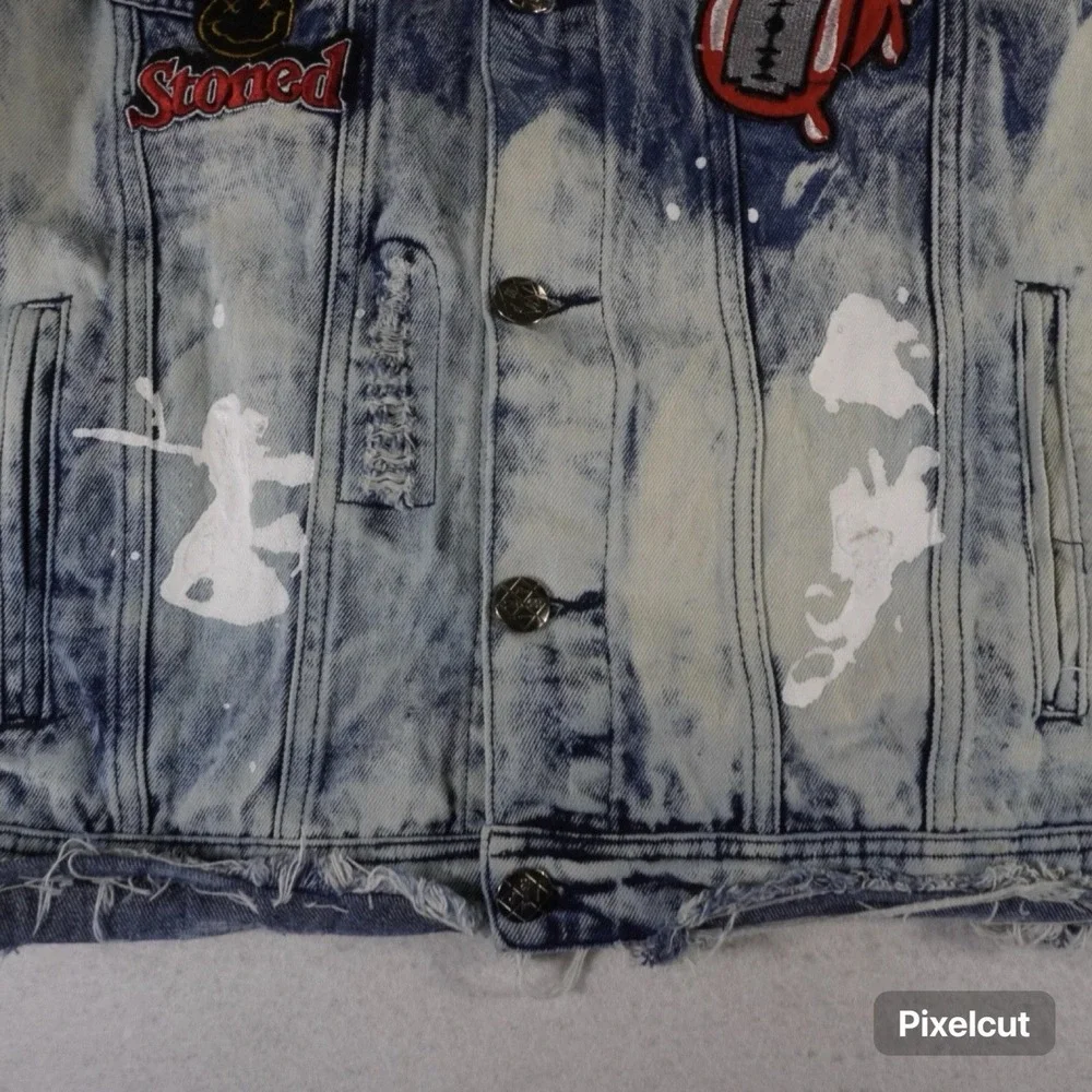 Imperious denim vest