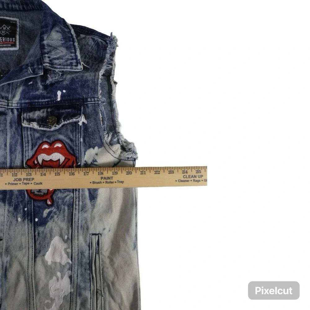Imperious denim vest
