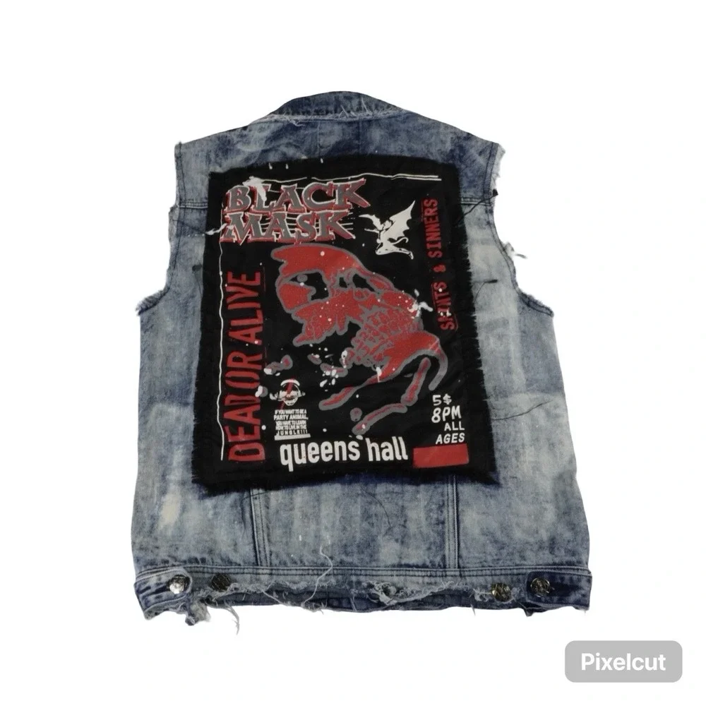 Imperious denim vest