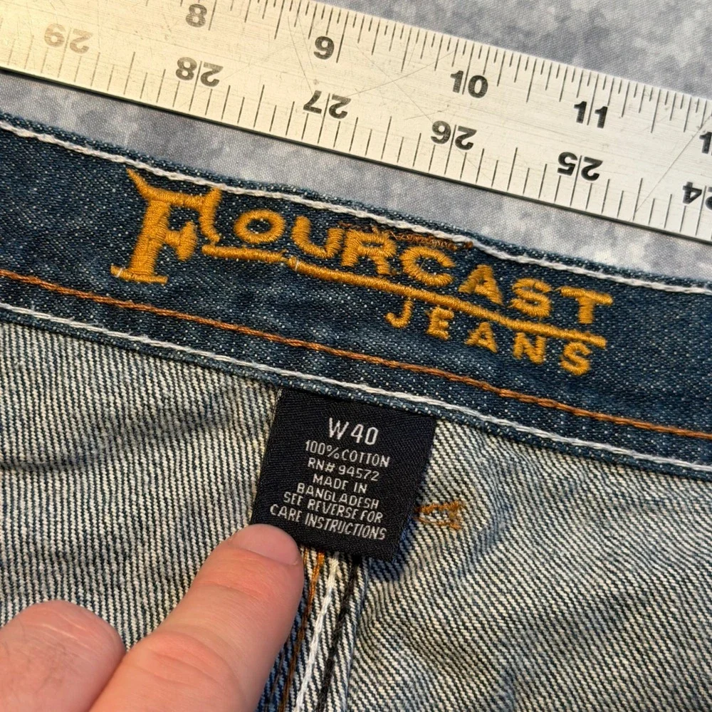 Fourcast Denim measurements shown