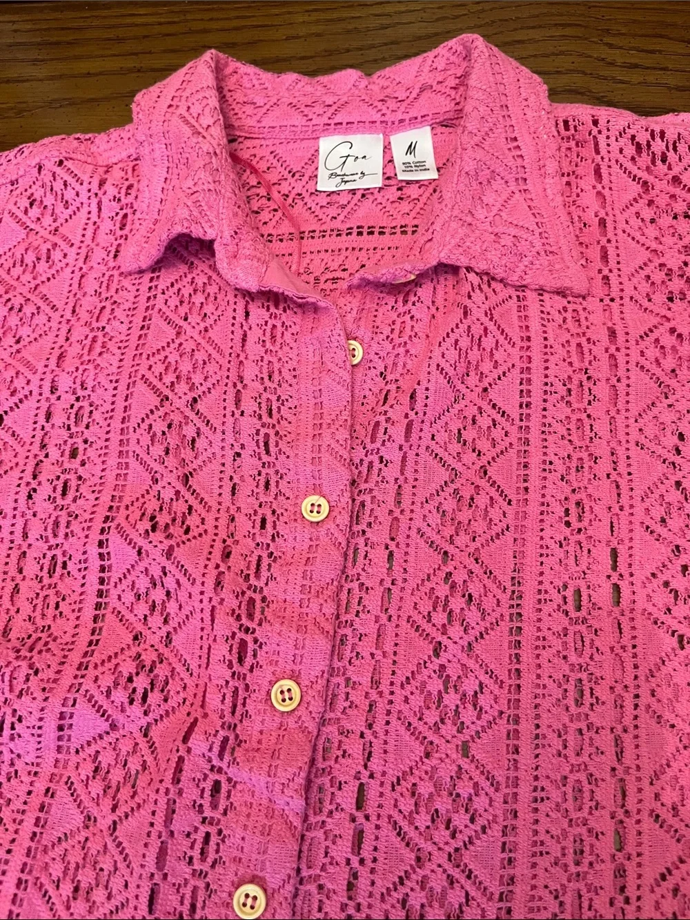 goa beachwear bright pink