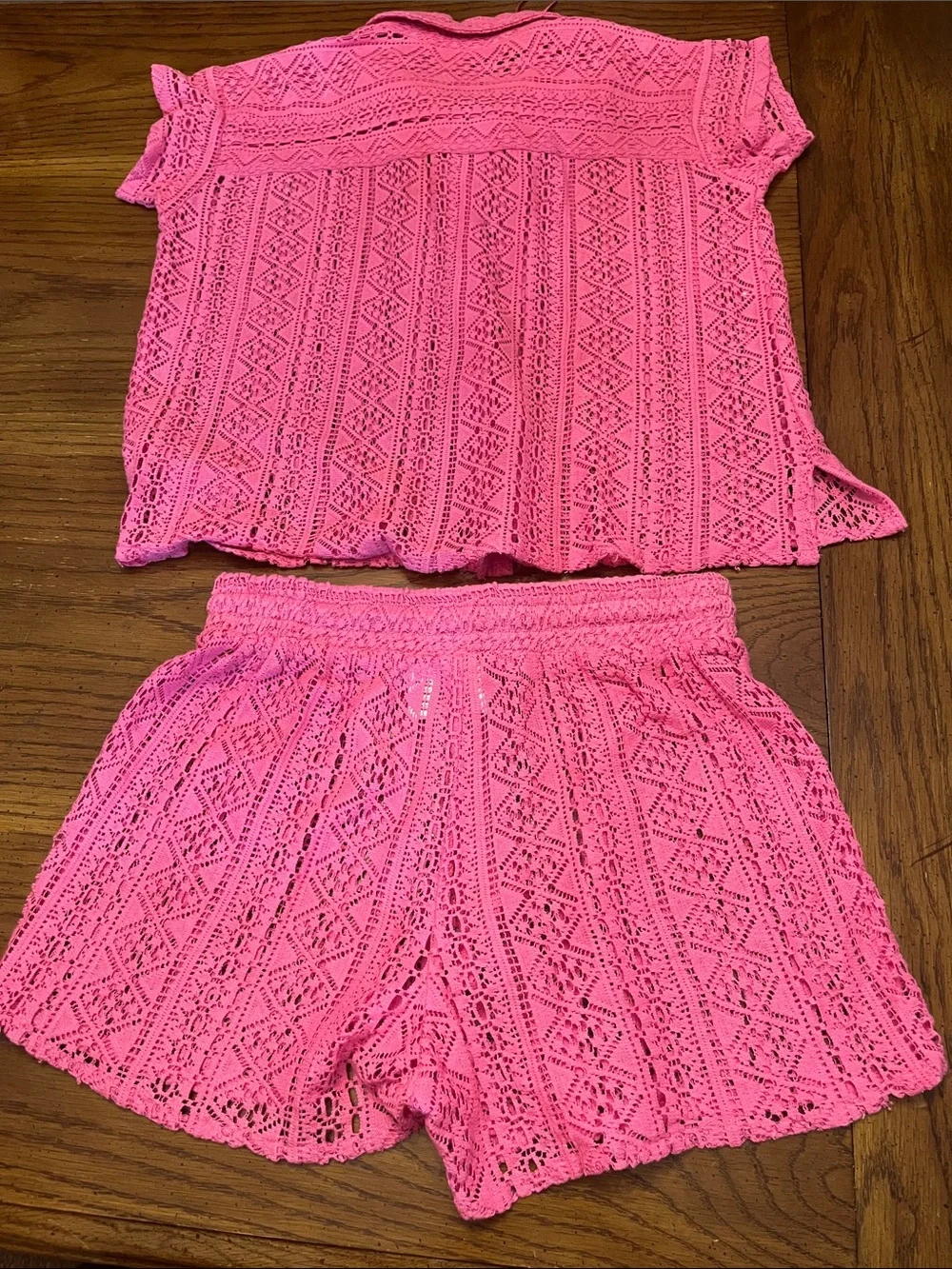 goa beachwear bright pink
