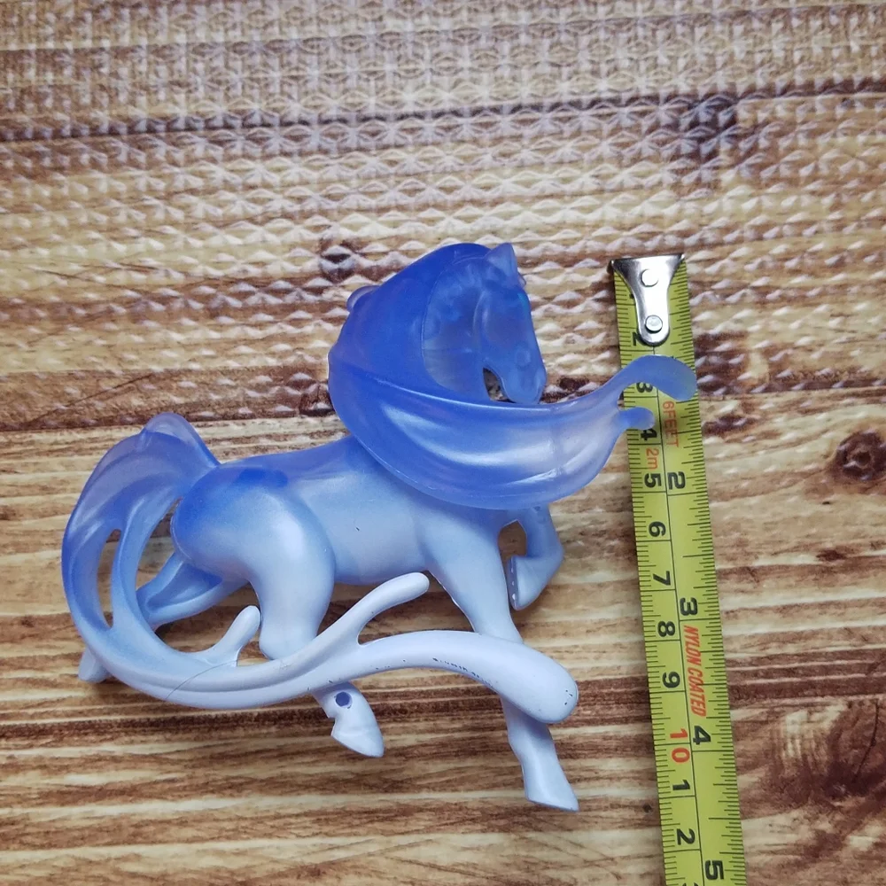 Disney Frozen 2 The Nokk Water Spirit Horse Action Figure Translucent Blue
