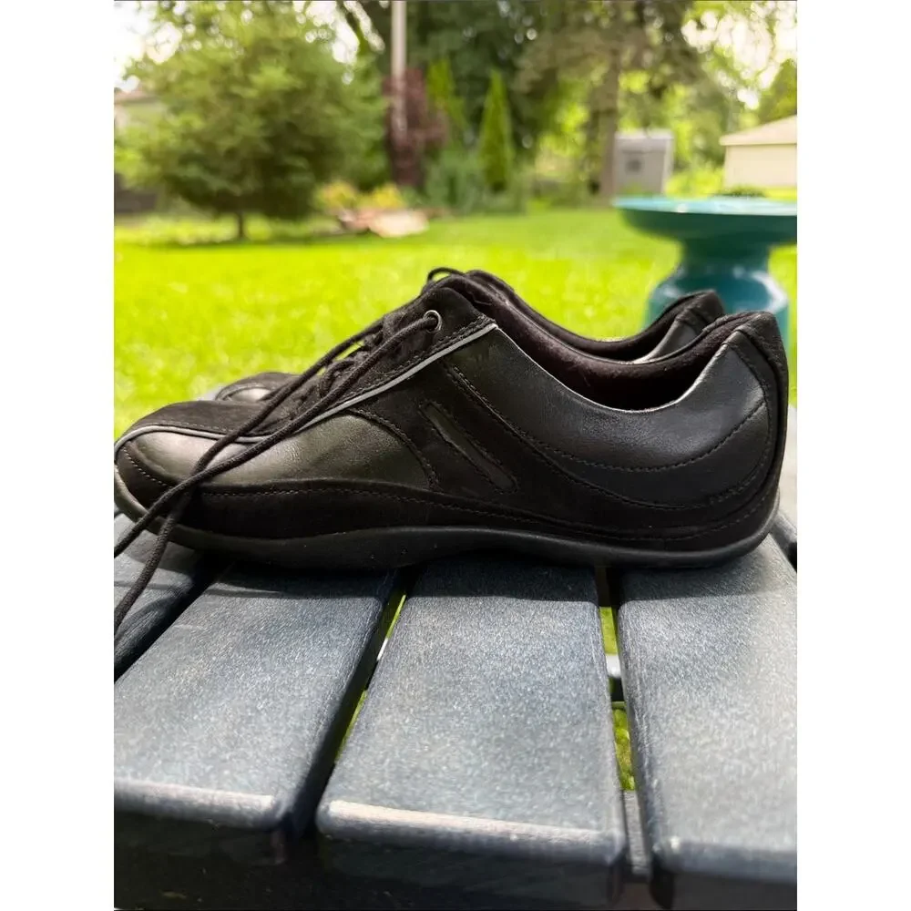 Clarks suede leather