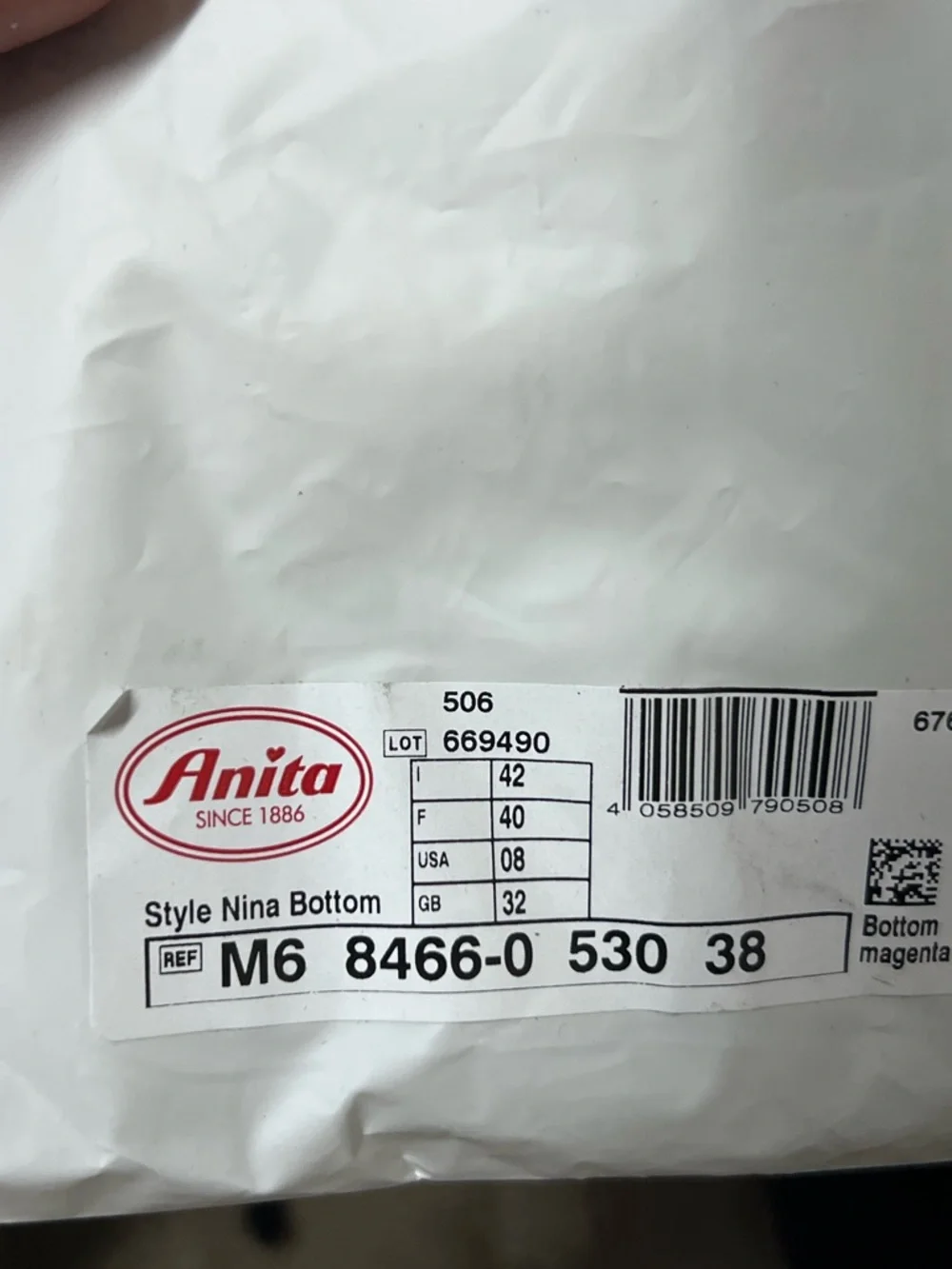 Anita new tags