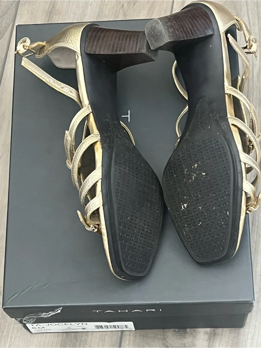 Tahari gold tone