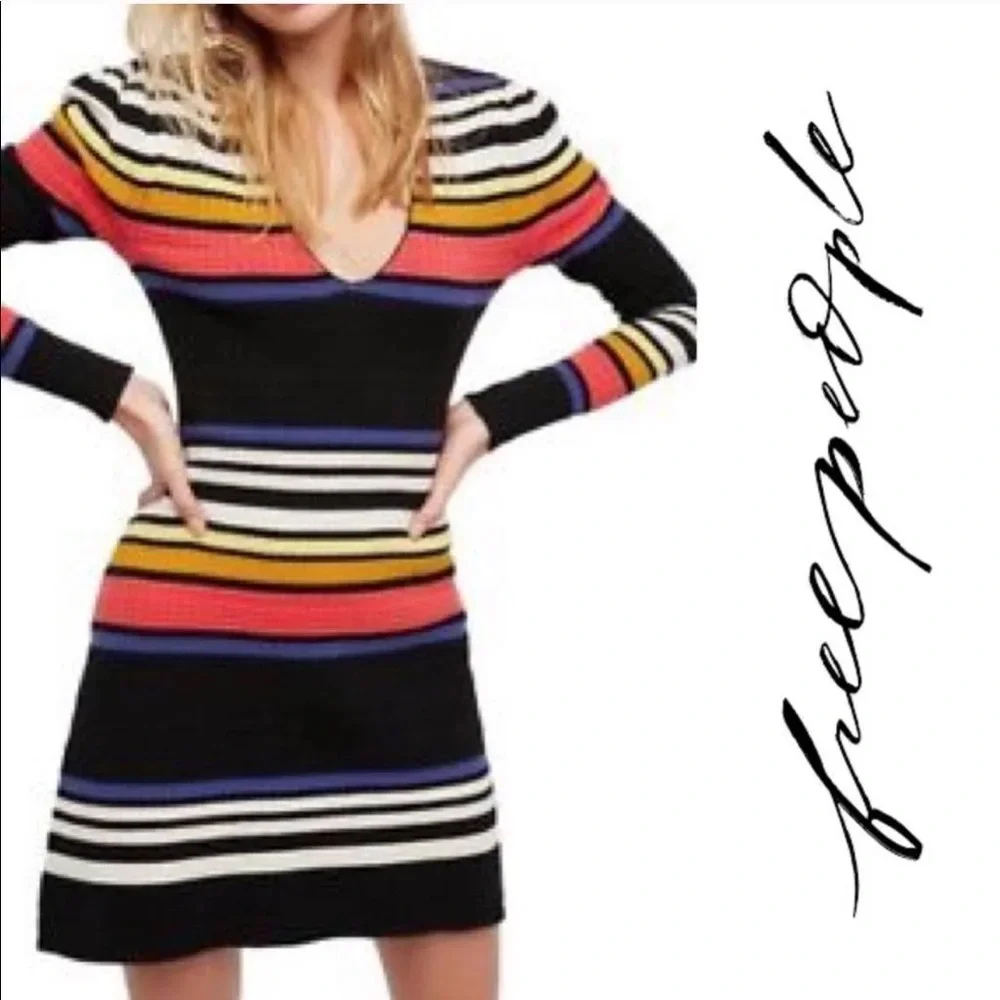 Free People Gidget Sweater‎ Dress xs