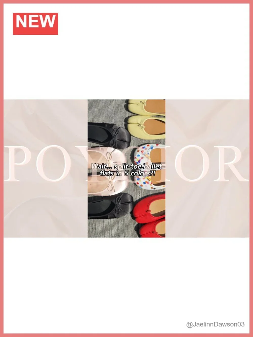 Split Toe Ballet Flats Women Wide Width Slip-On Comfort Work Shoes