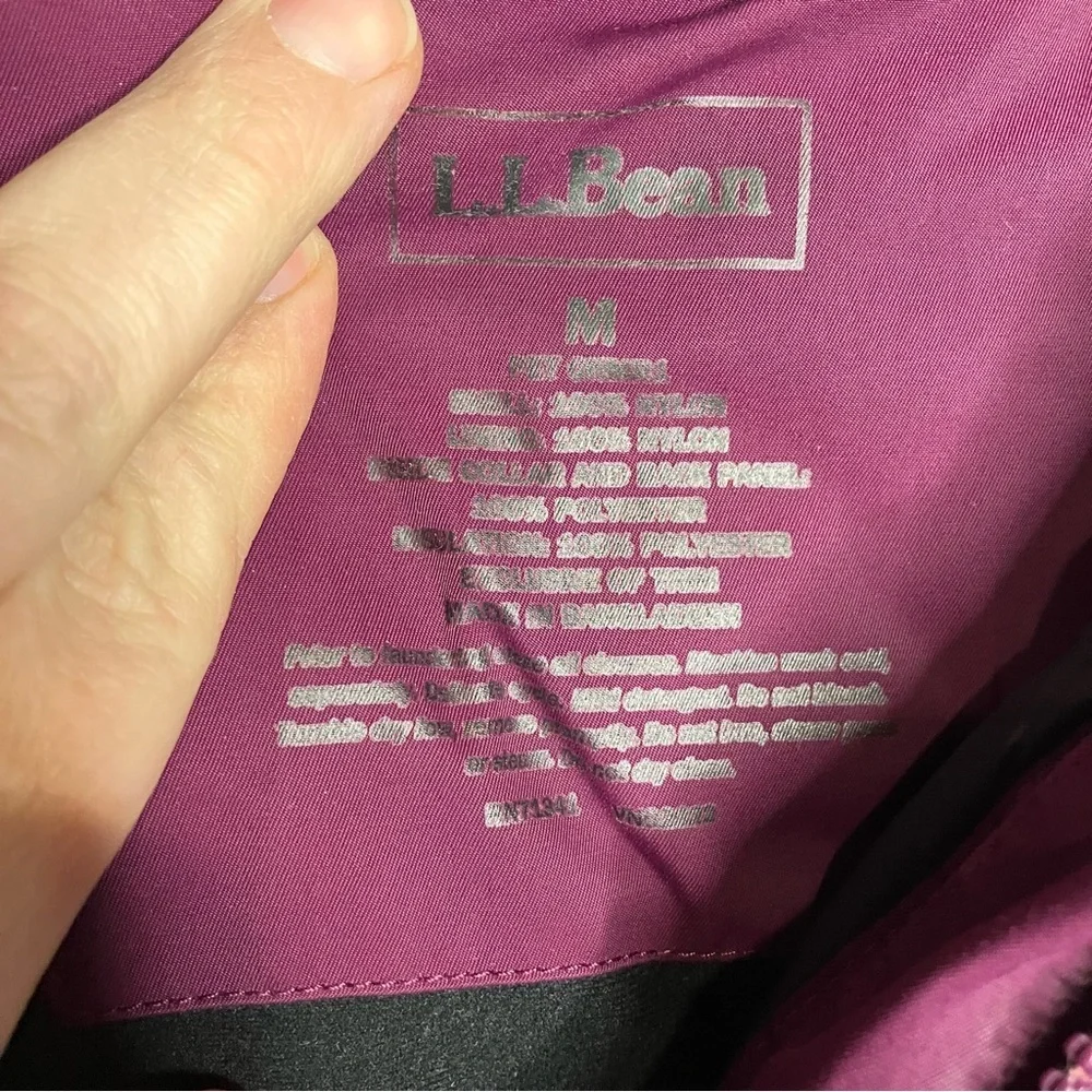 L.L. Bean bean purple