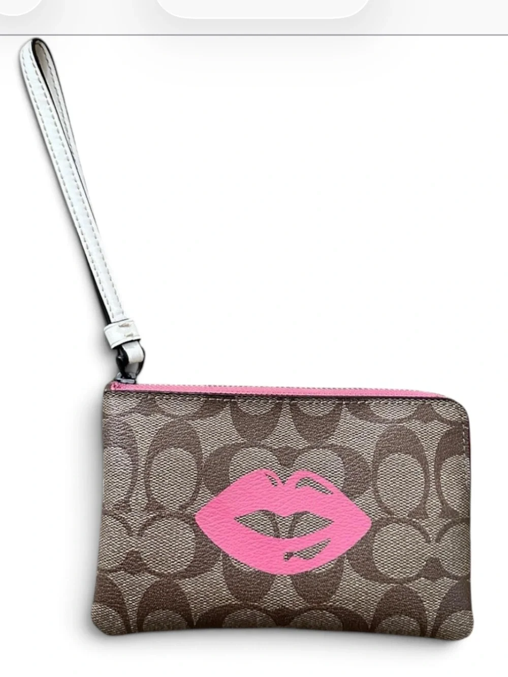 Coach brown signature
