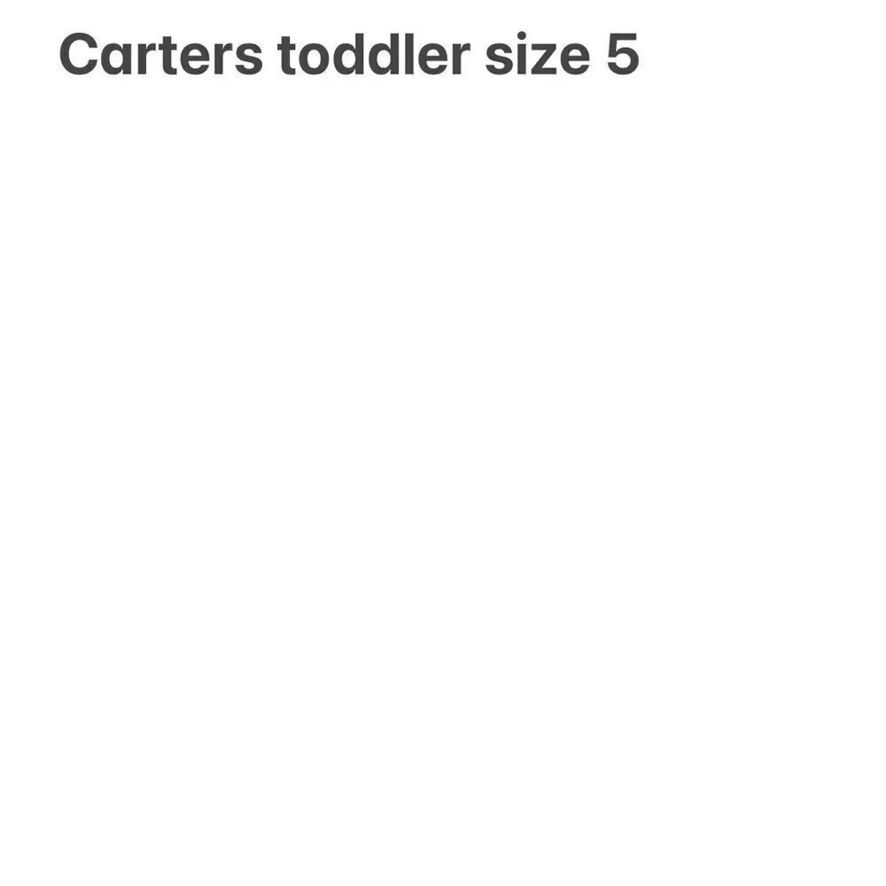 Carters bundle listings