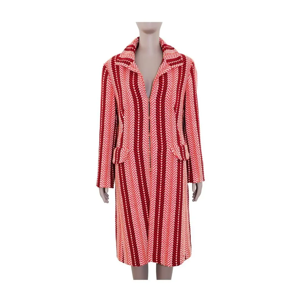 Escada wool herringbone