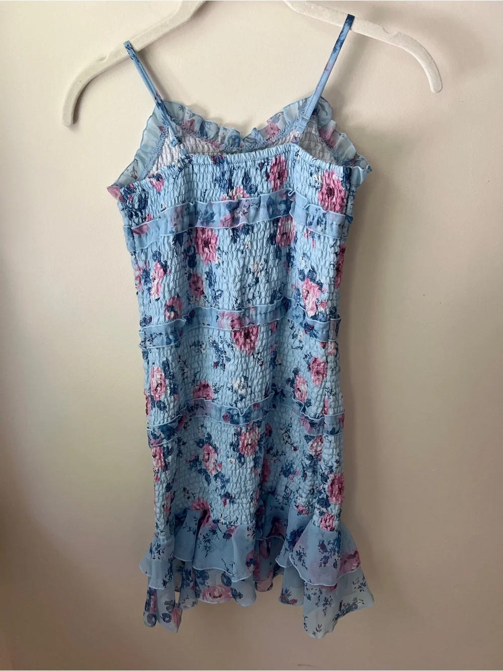 Flowers by Zoe light blue