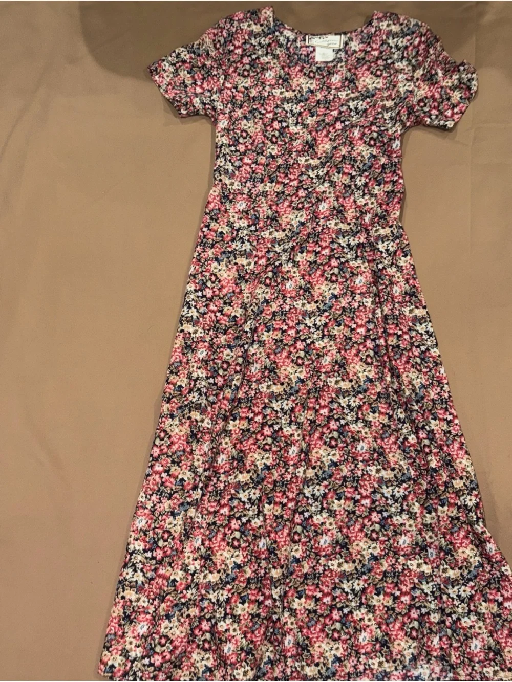 California gold rush vintage floral