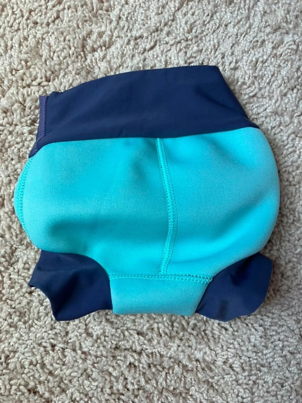 Happy Nappy Splash About Aqua & Navy Reusable Kids Swim Diaper