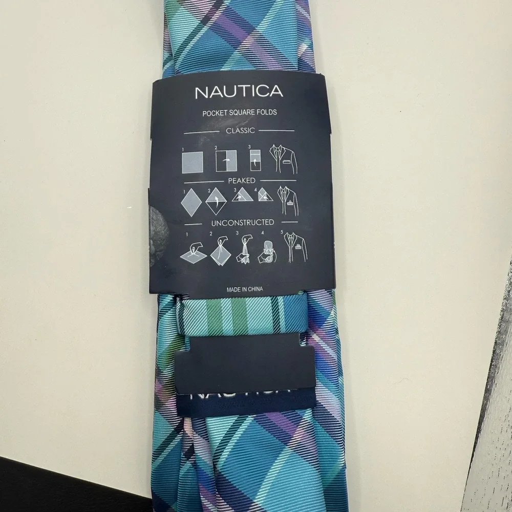 Nautica plaid outfit check