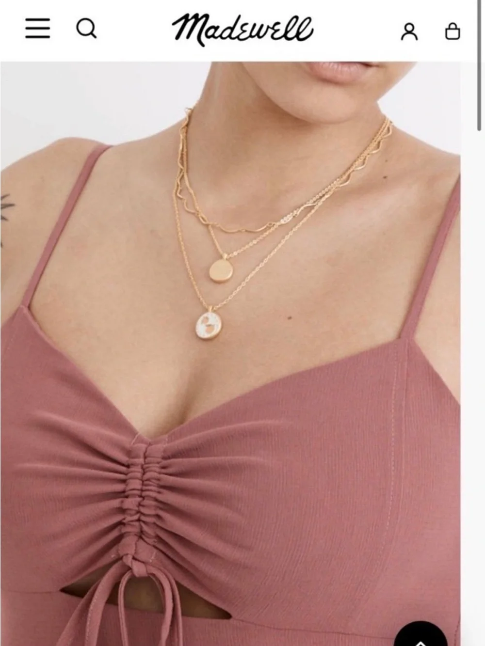 Madewell lightweight rose