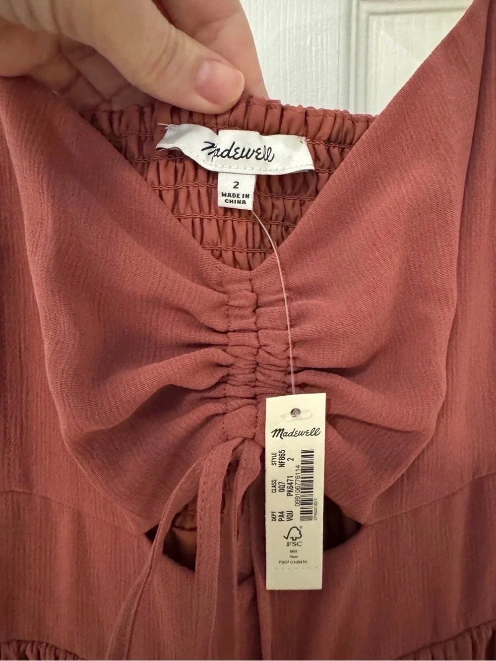 Madewell lightweight rose