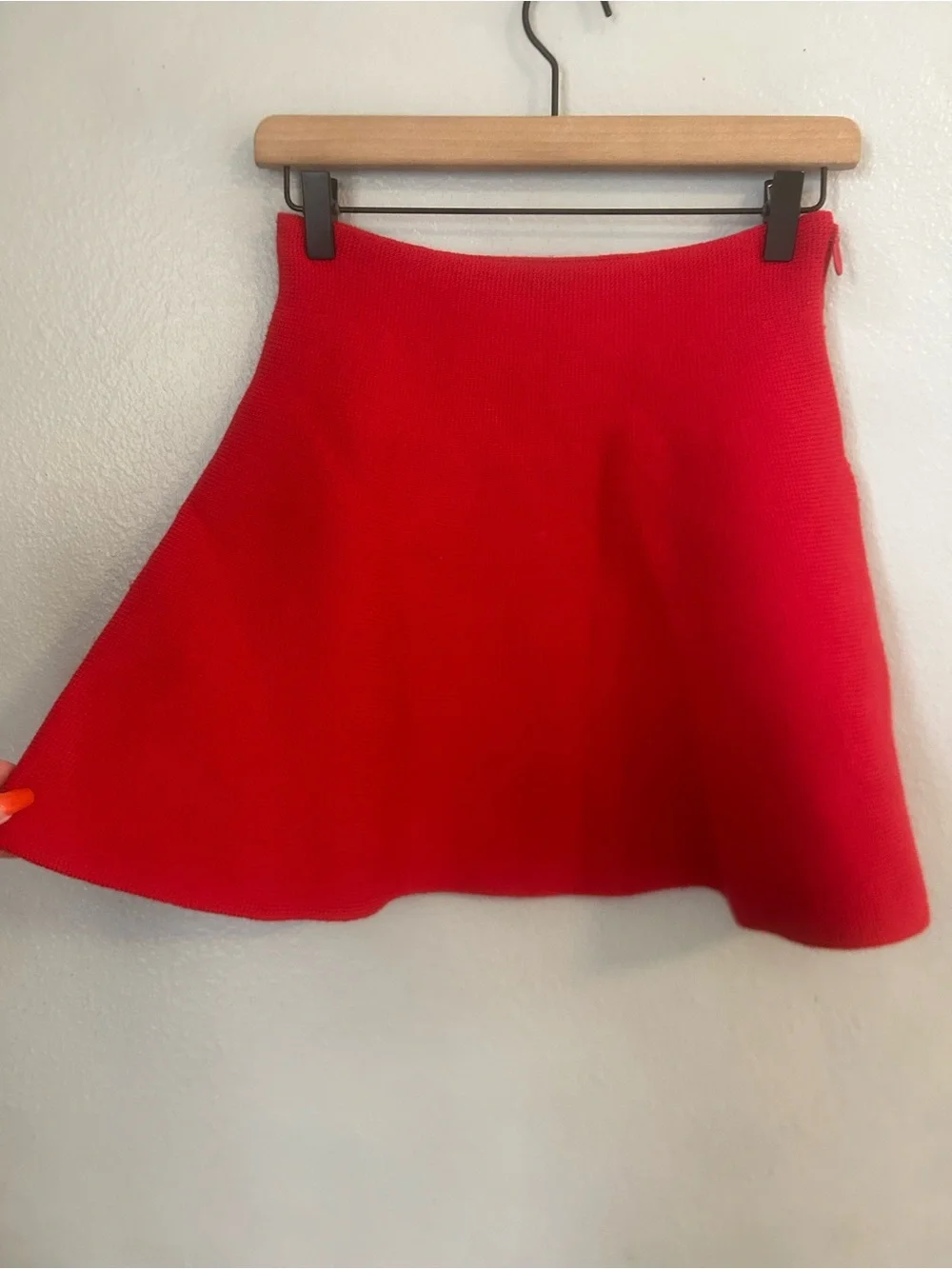 English factory knitted skirt