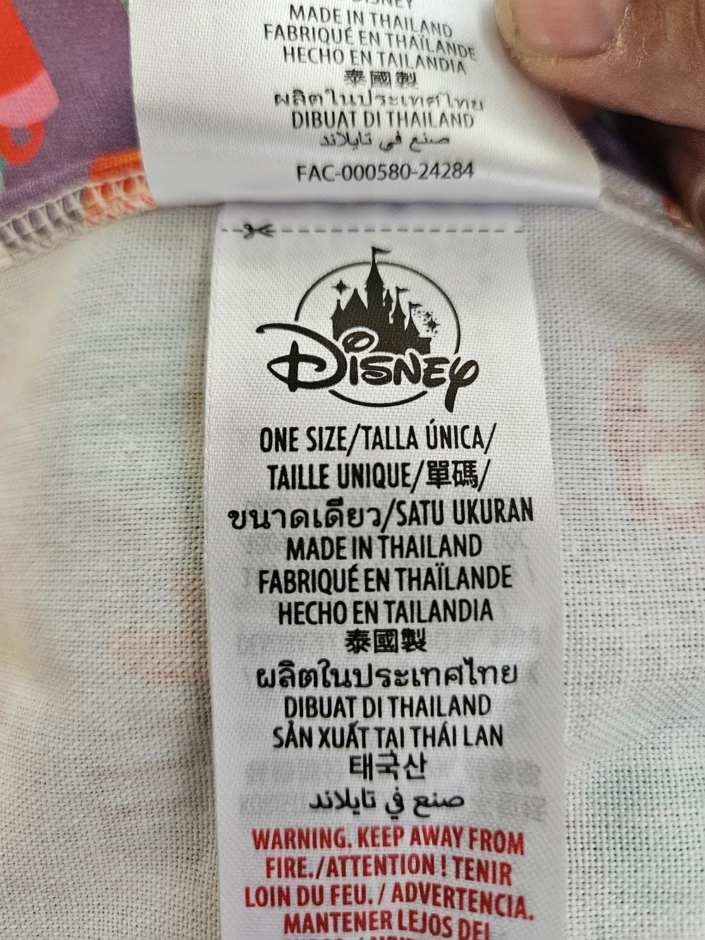 Disney charming apron