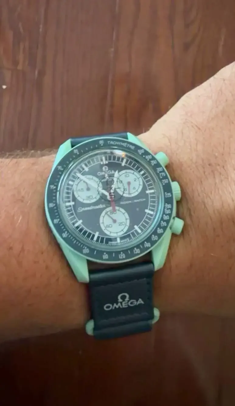 Swatch omega bioceramic