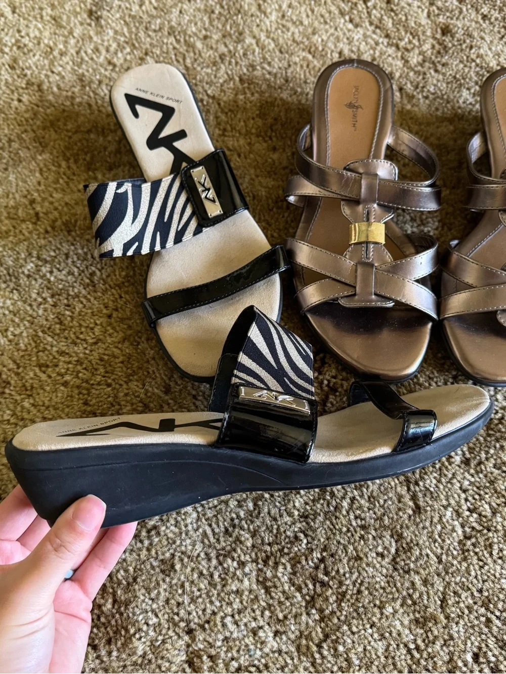 Anne Klein black brown