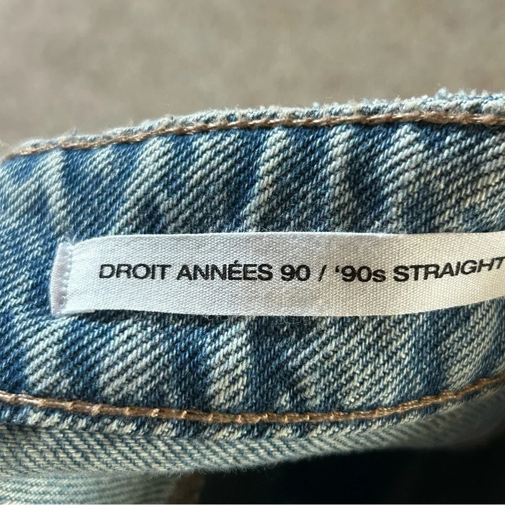 Garage denim distressed