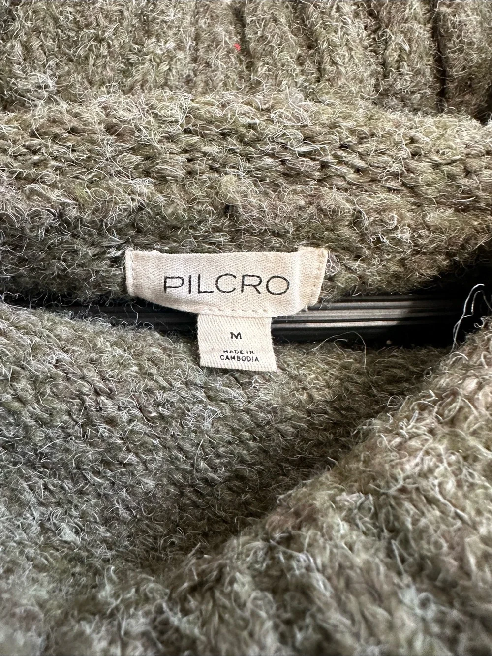 Pilcro cozy olive