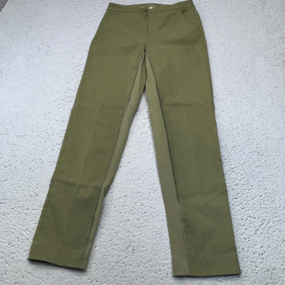 Lululemon &go City Trek Trouser Womens 2 Olive Green‎ Technical Urbanite Twill