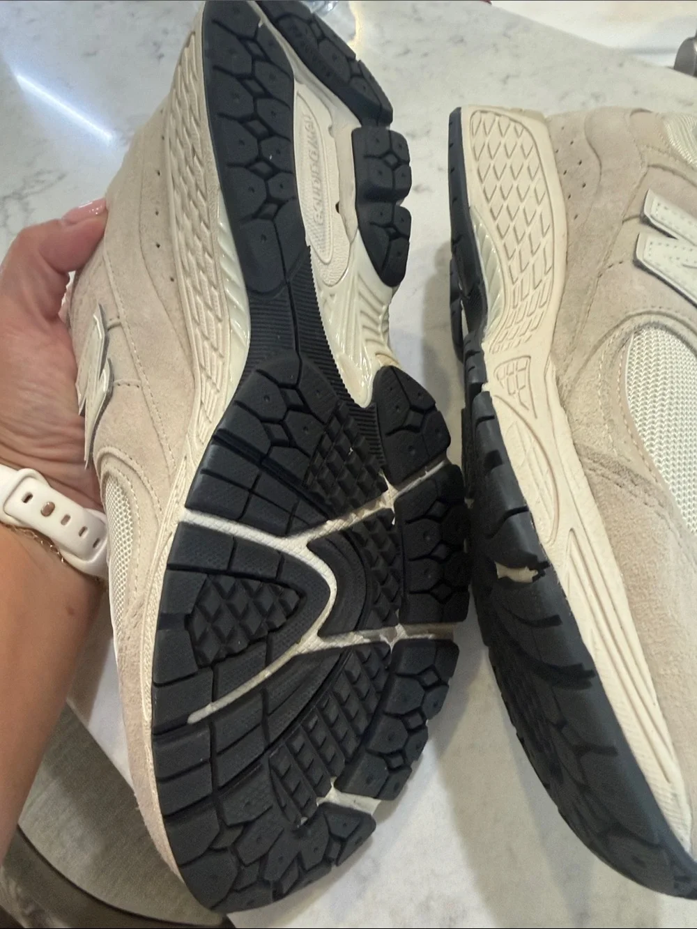 New Balance neutral cream