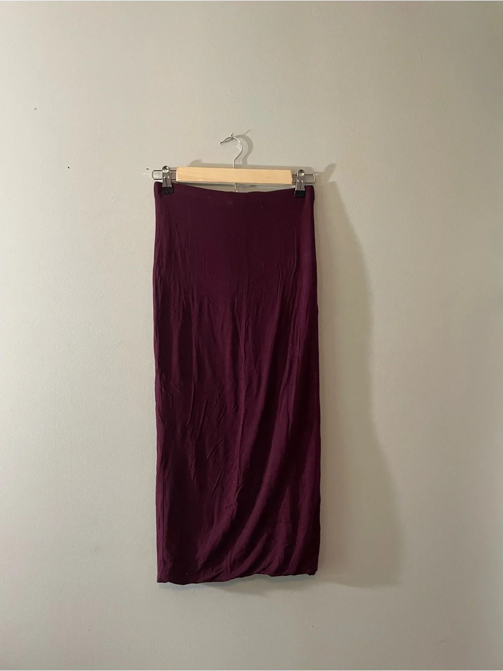 Topshop sleek burgundy