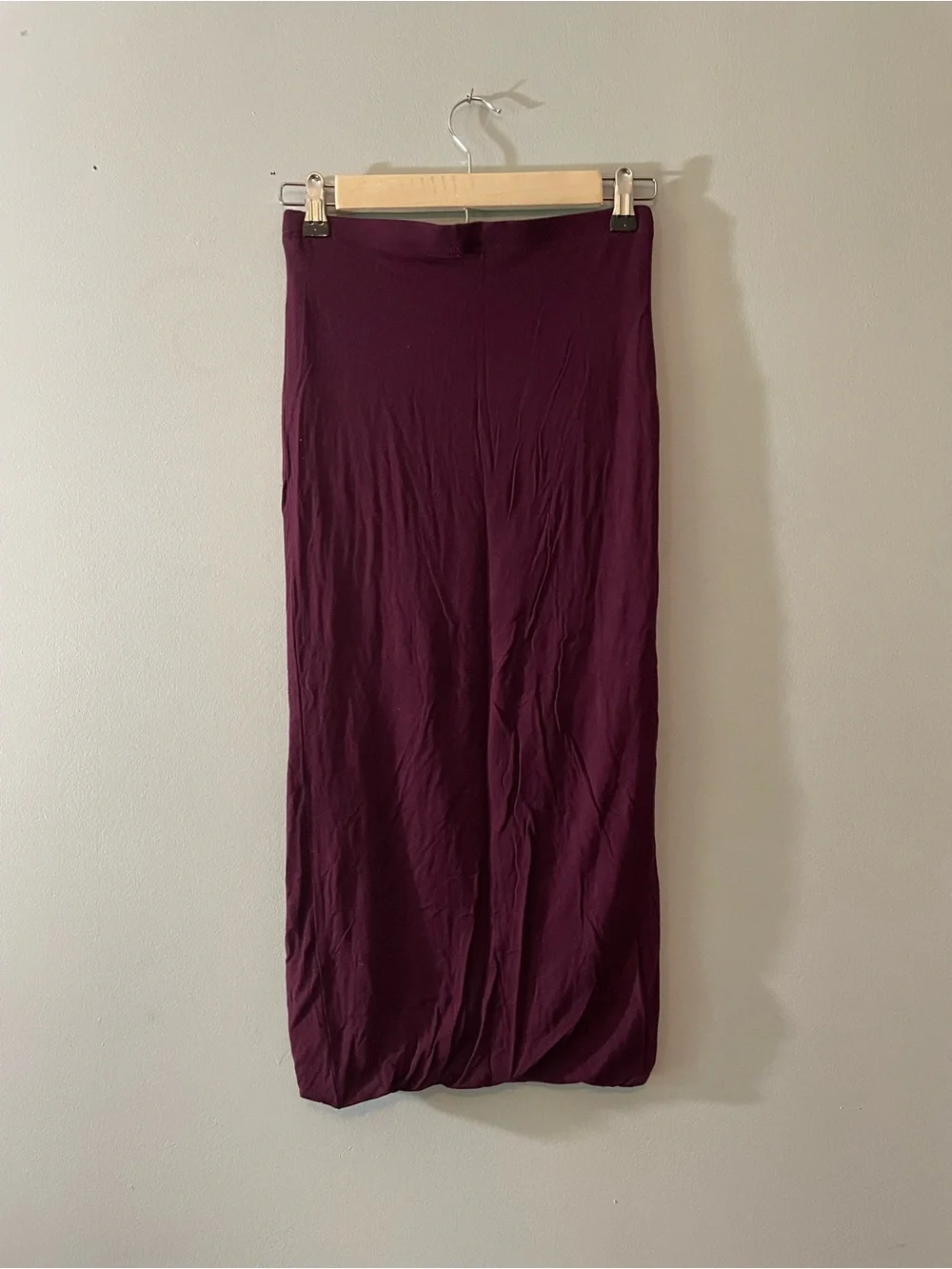 Topshop sleek burgundy