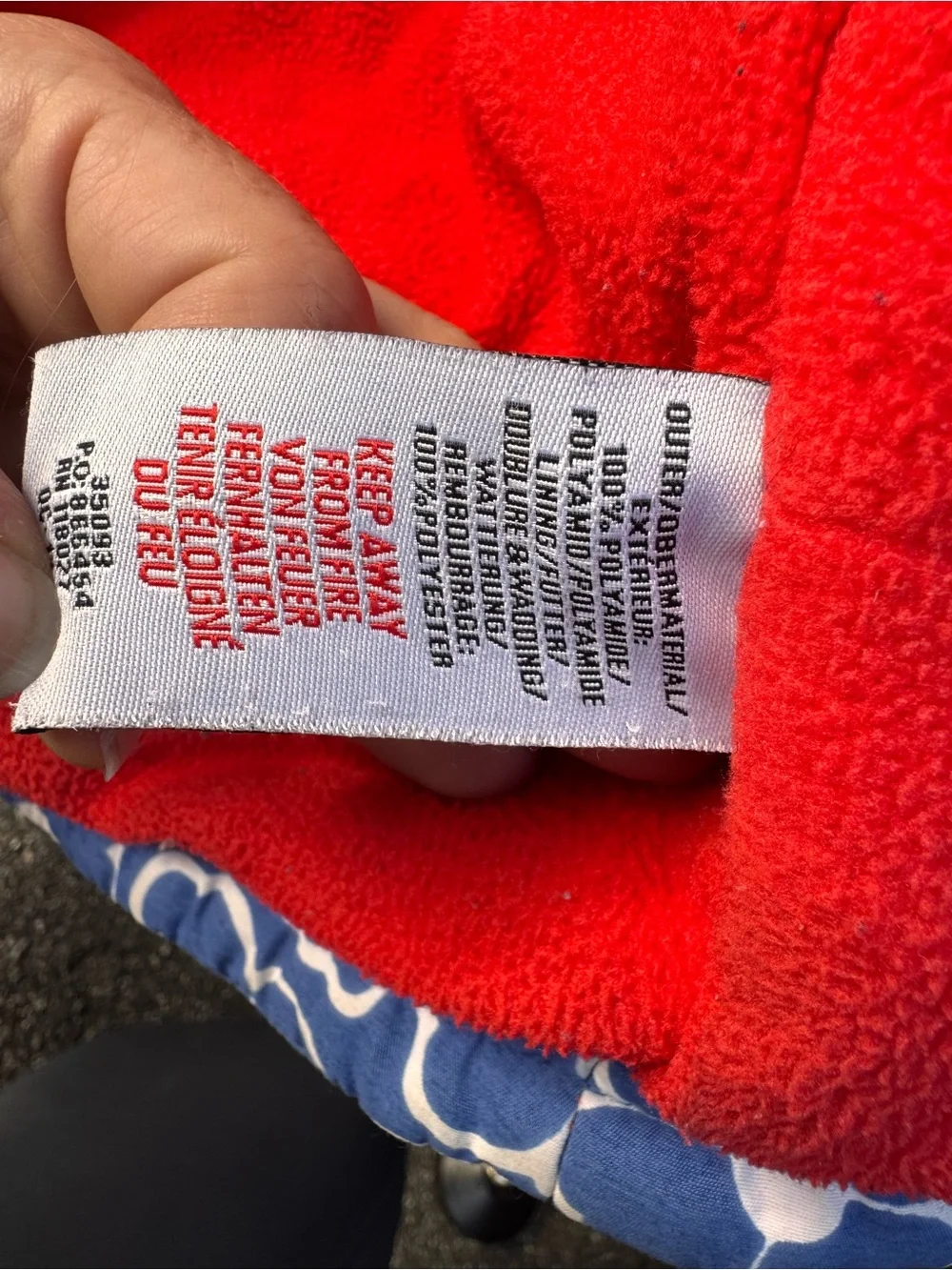 Mini Boden quilted jacket