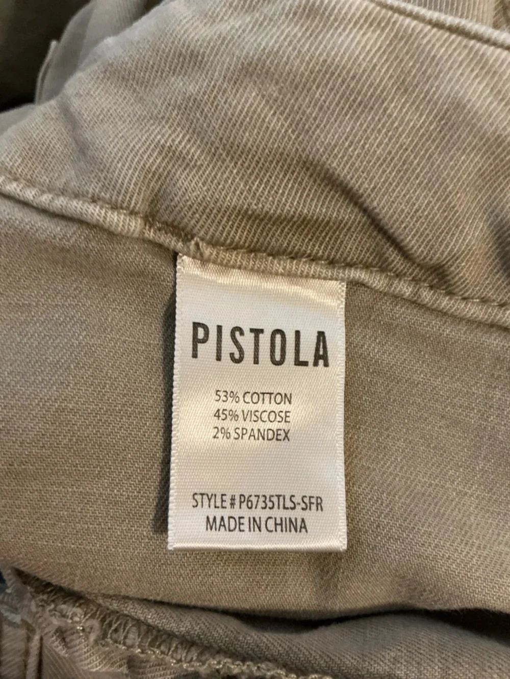 pistola casual chinos