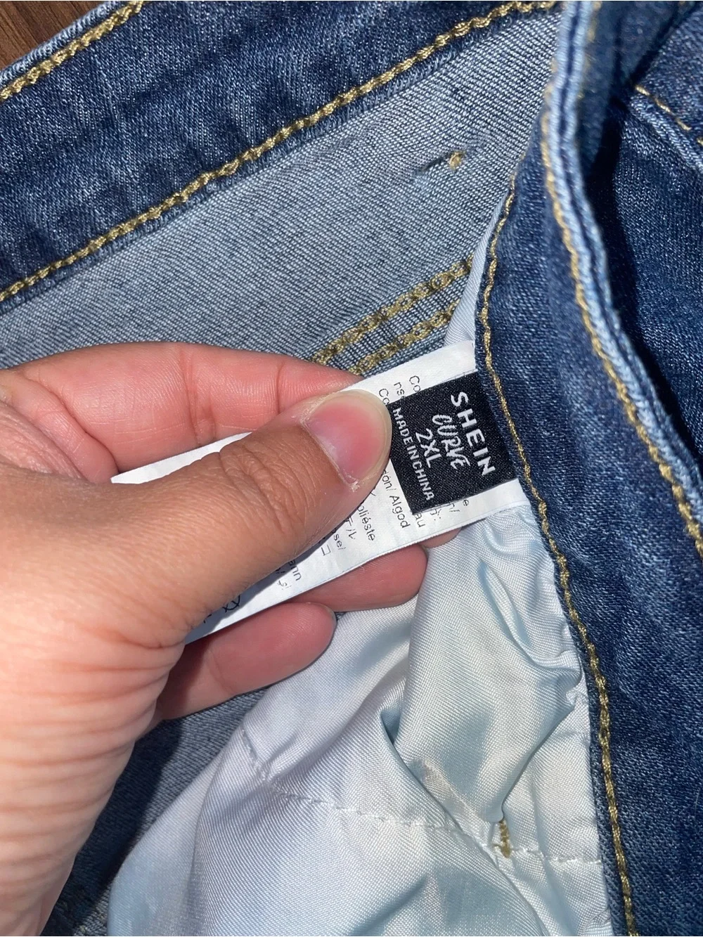 SHEIN casual denim