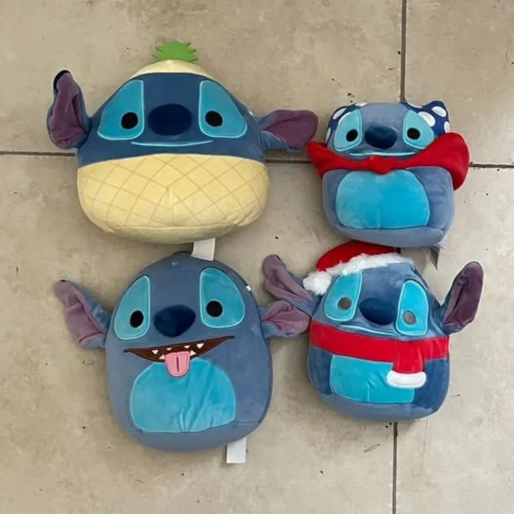 Lot of 4 Stitch Squishmallows Stuffed Animals 5