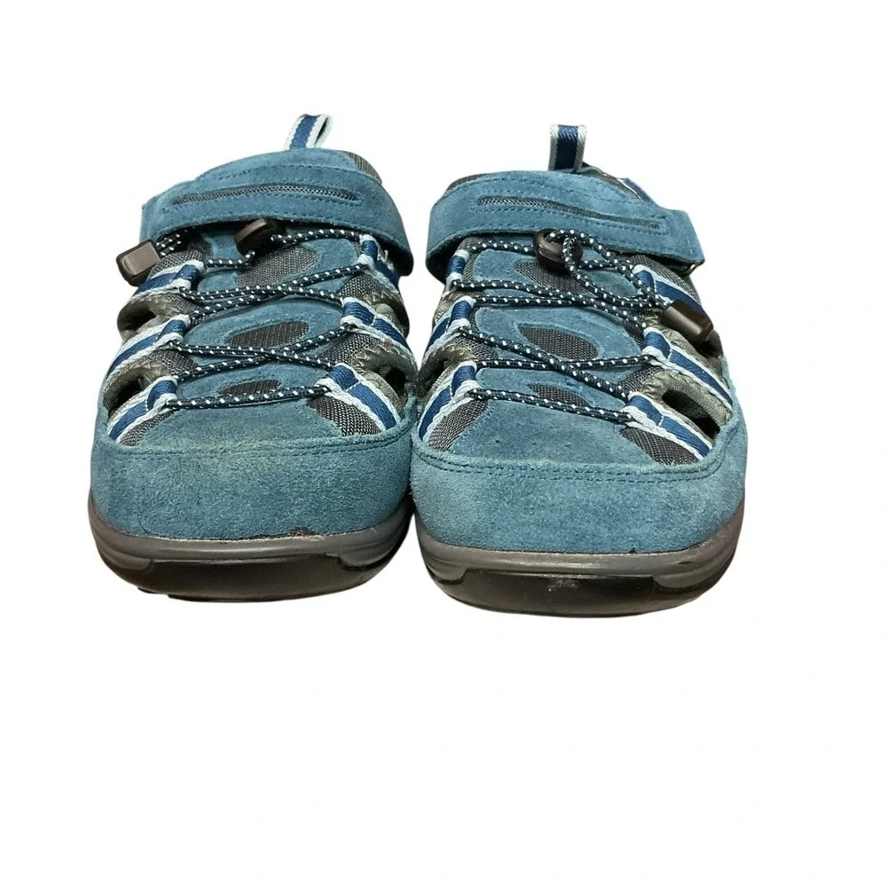 Orthofeet Naples Women's Two-way Strap Round Toe Fisherman Sandals‎ Size 12 Wide