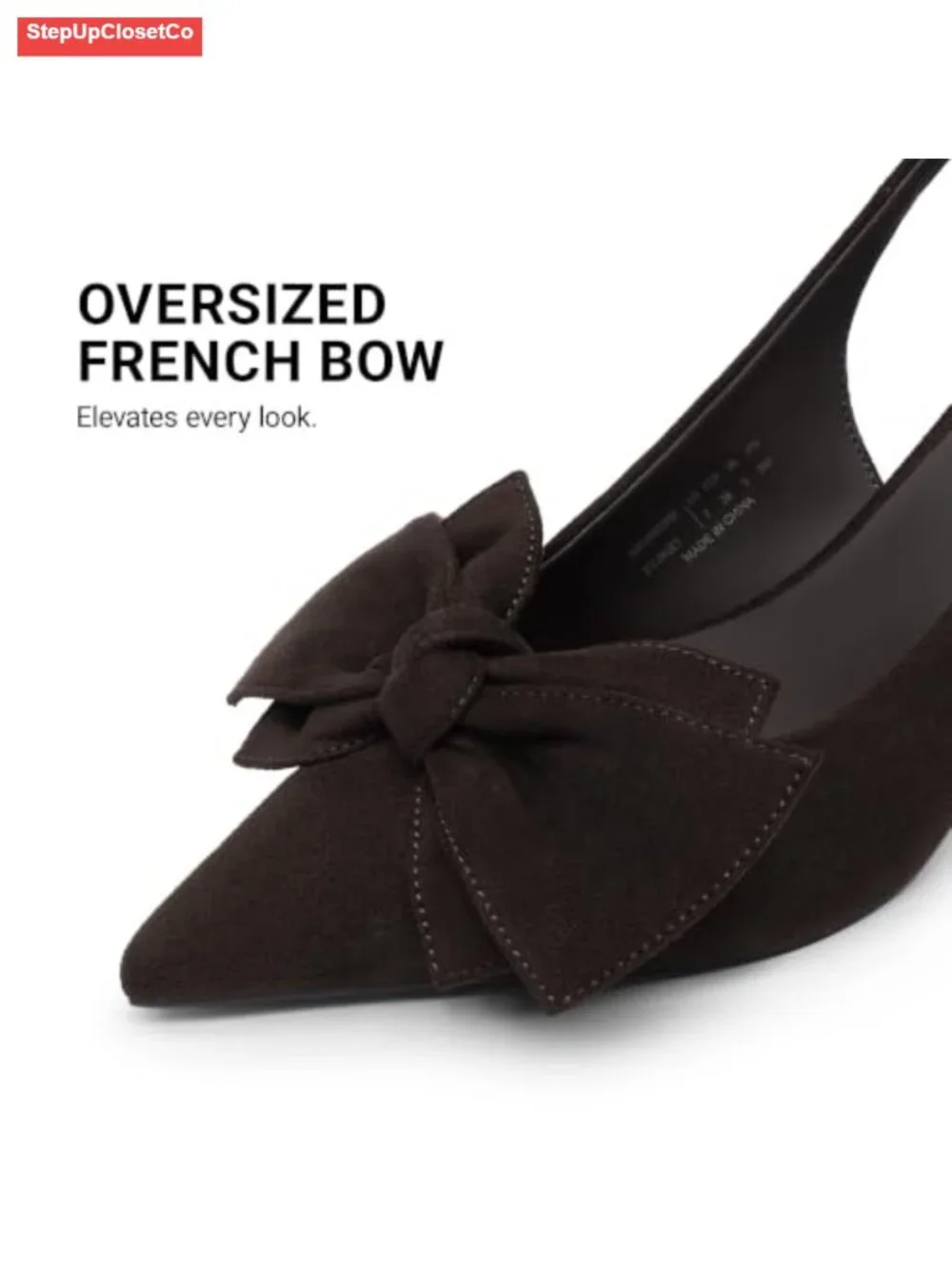 N/A elegant slingback