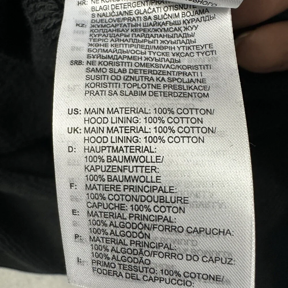 adidas sweatshirt size